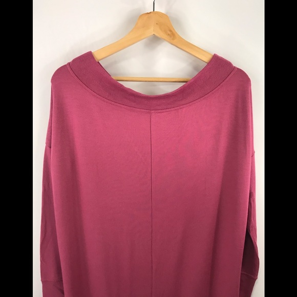 Athleta Victorian Berry Studio Barre Sweater Dress 2.0 - Picture 6 of 8